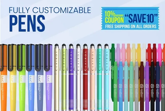 CustomHatsNow.Com Pens