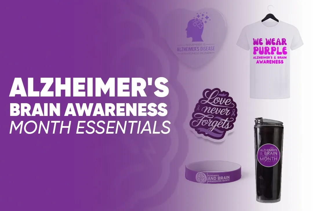 CustomHatsNow.Com Alzheimer's Brain Awareness Month
