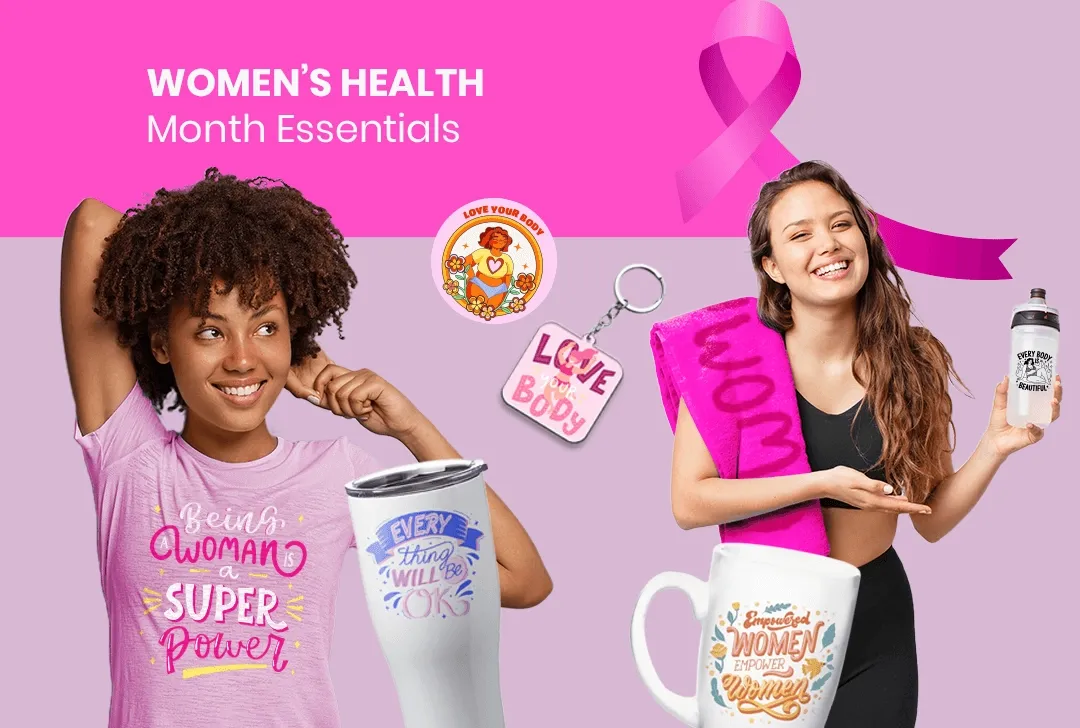 CustomHatsNow.Com Women's Health Month
