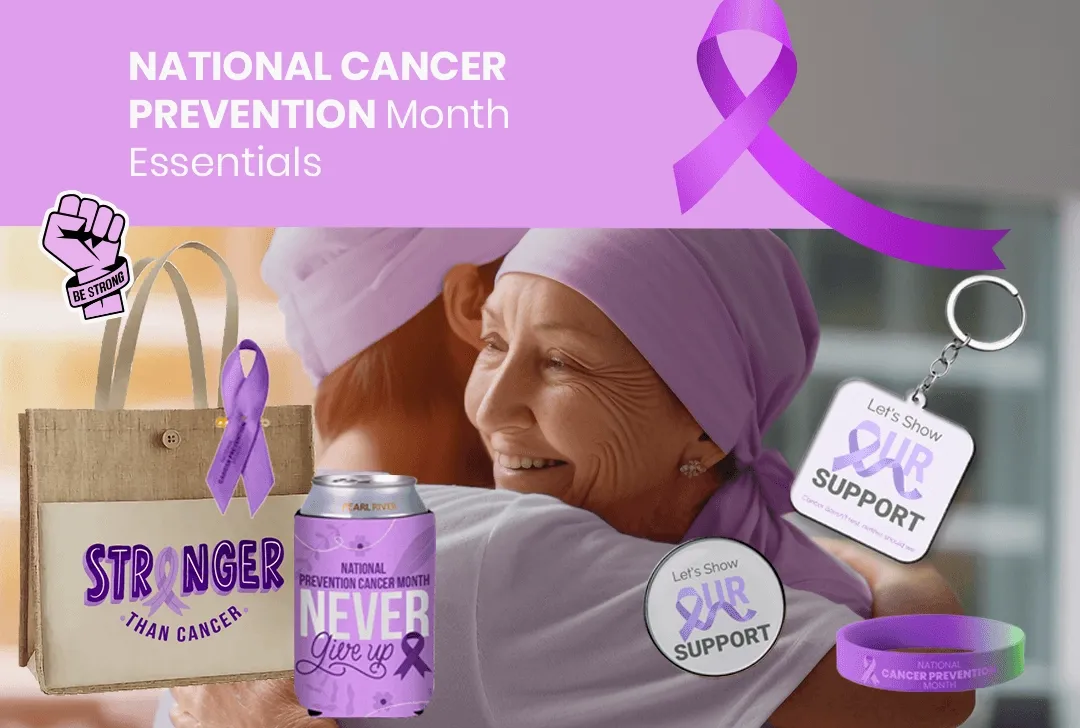 CustomHatsNow.Com National Cancer Prevention Month