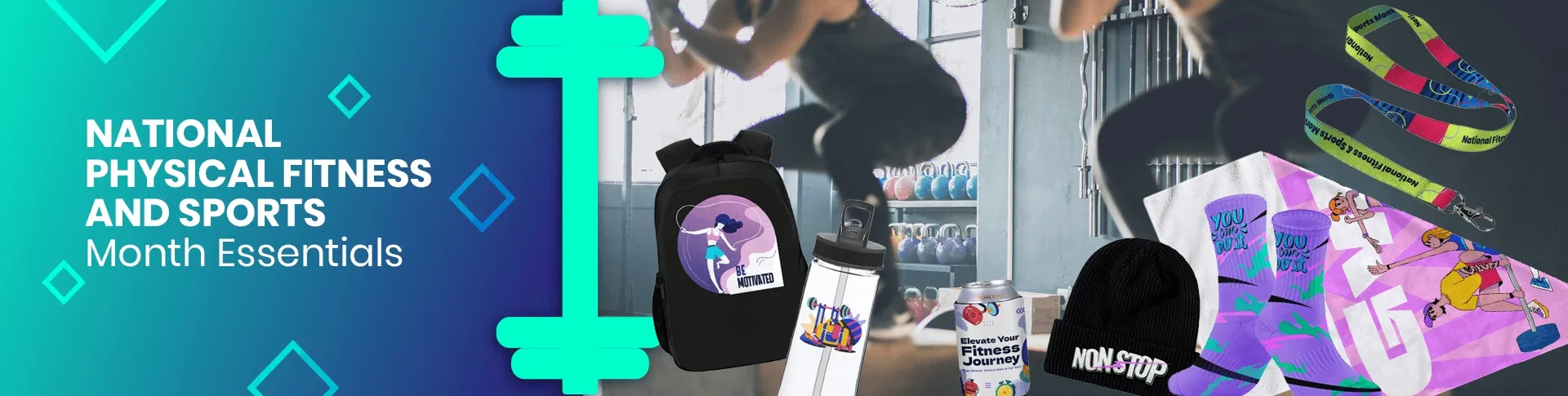 CustomHatsNow.Com National Physical Fitness and Sports Month