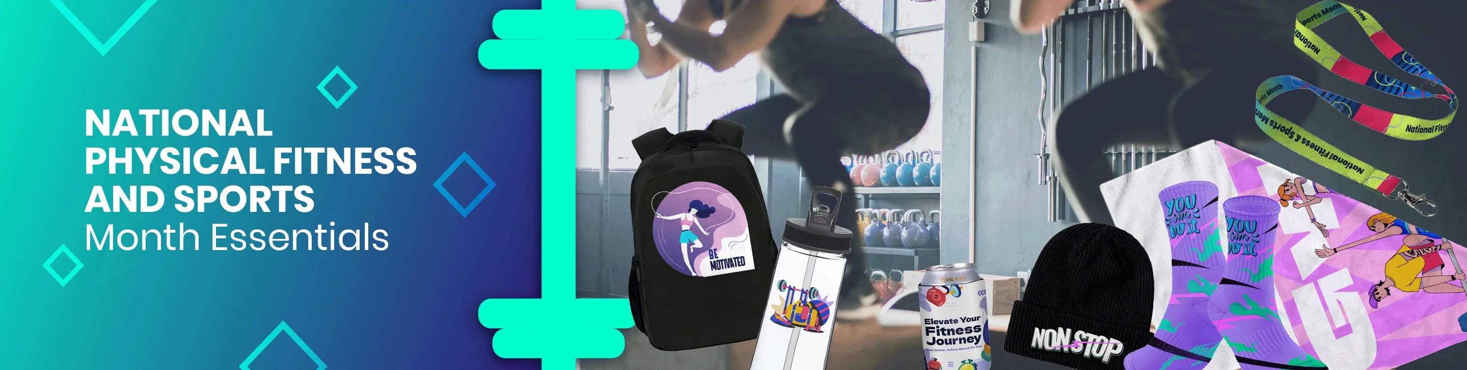 CustomHatsNow.Com National Physical Fitness and Sports Month