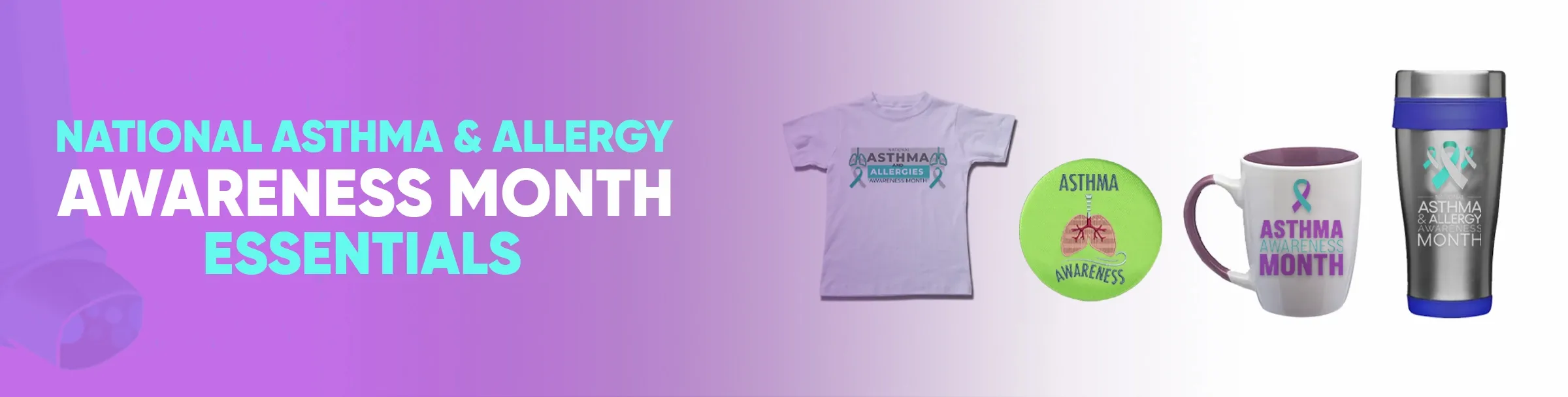 CustomHatsNow.Com National Asthma & Allergy Awareness Month