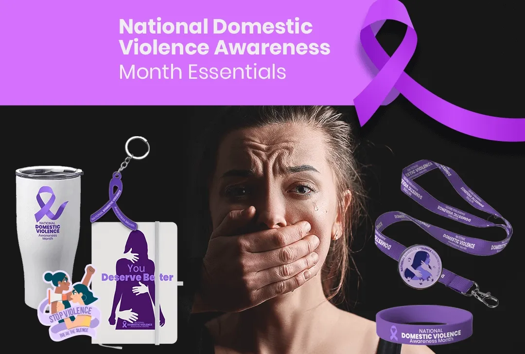 CustomHatsNow.Com National Domestic Violence Awareness Month
