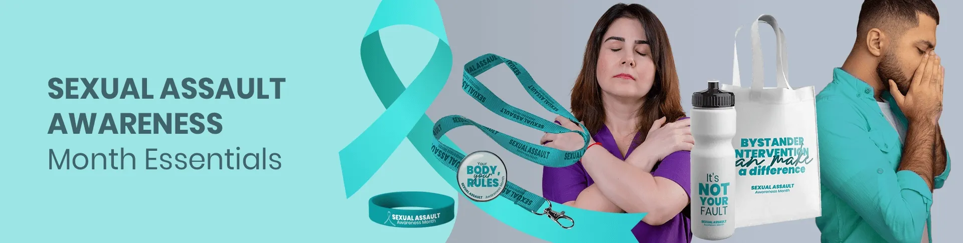 CustomHatsNow.Com Sexual Assault Awareness Month