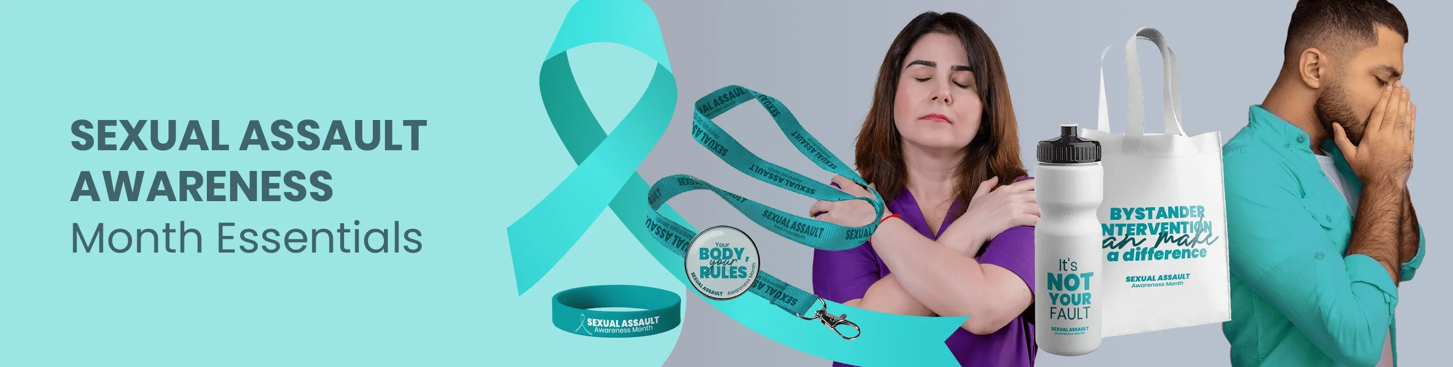 CustomHatsNow.Com Sexual Assault Awareness Month