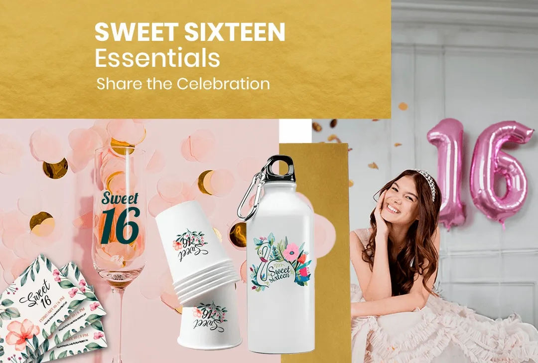 CustomHatsNow.Com Sweet Sixteen