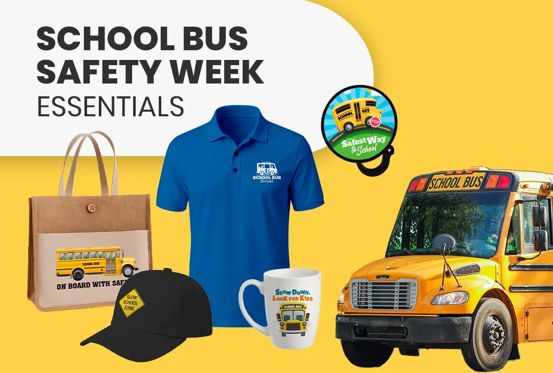 CustomHatsNow.Com School Bus Safety Week