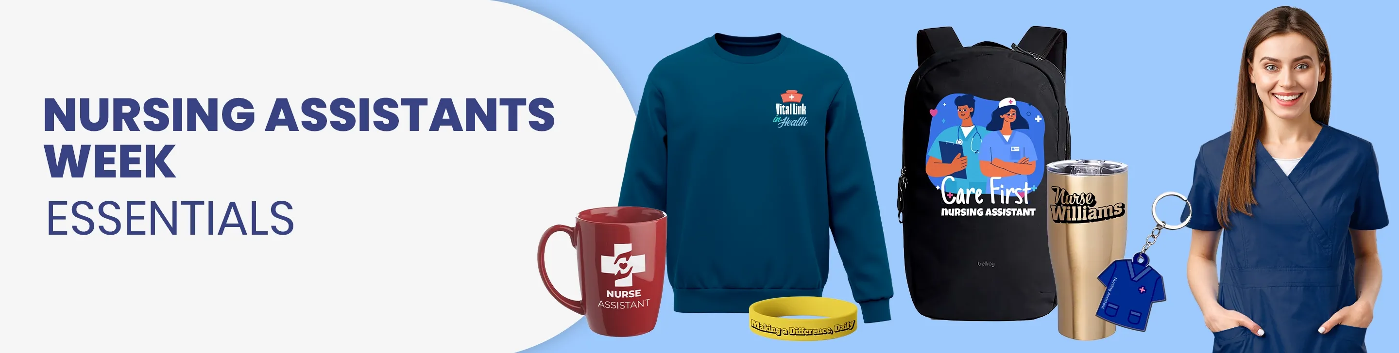 CustomHatsNow.Com Nursing Assistants Week