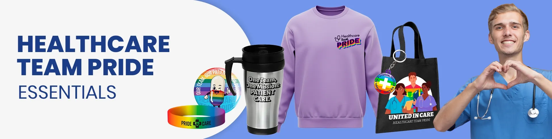 CustomHatsNow.Com Healthcare Team Pride