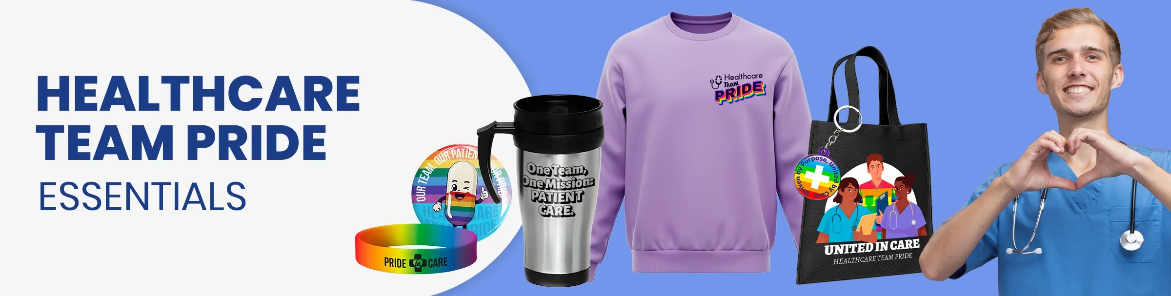 CustomHatsNow.Com Healthcare Team Pride