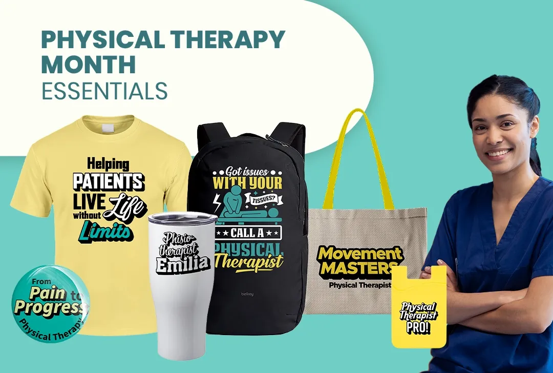 CustomHatsNow.Com Physical Therapy Month