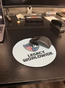 CustomHatsNow.Com - Custom Round Mouse Pad