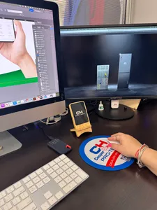 CustomHatsNow.Com - Custom Round Mouse Pad