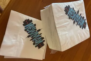 CustomHatsNow.Com - Custom Beverage Napkin