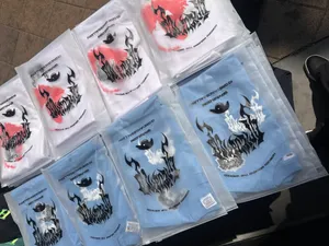 CustomHatsNow.Com - Zipper Frosted Bag