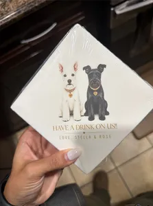 CustomHatsNow.Com - Custom Paper Beverage Napkin