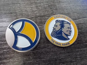 CustomHatsNow.Com - Soft Enamel Golf Ball Markers