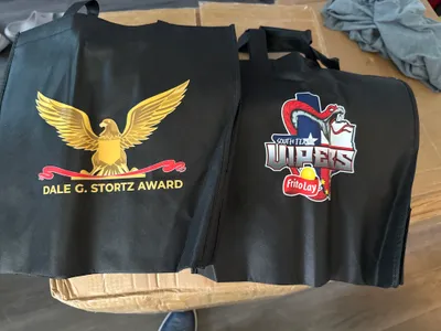 Custom Small Grocery Tote Bag - Came in clutch for our event