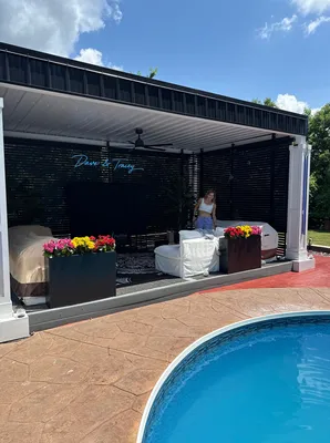 Custom Neon Sign - Pergola