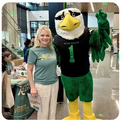 Comfort Colors Adult Heavyweight T-Shirt - Voter registration and education at University of North Texas