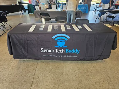 A tech Fair targeted towards senior citizens to help them navigate the technology of today