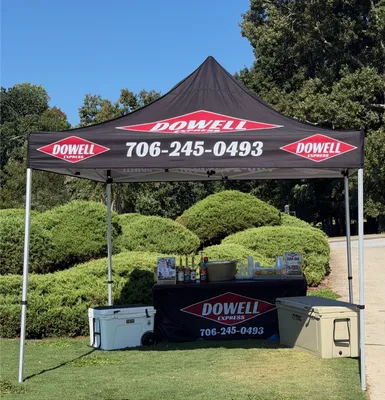 Custom Rectangle Table Covers - Golf Tournament