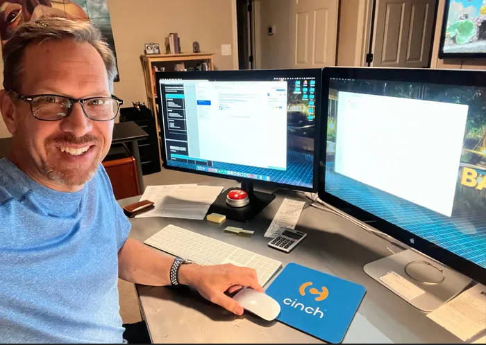 CustomHatsNow.Com - Custom Square Mouse Pad