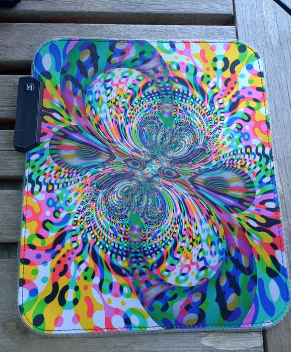 CustomHatsNow.Com - Custom RGB LED Mouse Pad