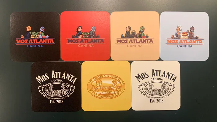 CustomHatsNow.Com - Pulpboard Coasters