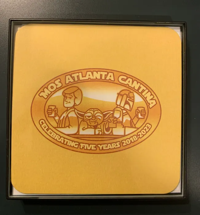 CustomHatsNow.Com - Pulpboard Coasters