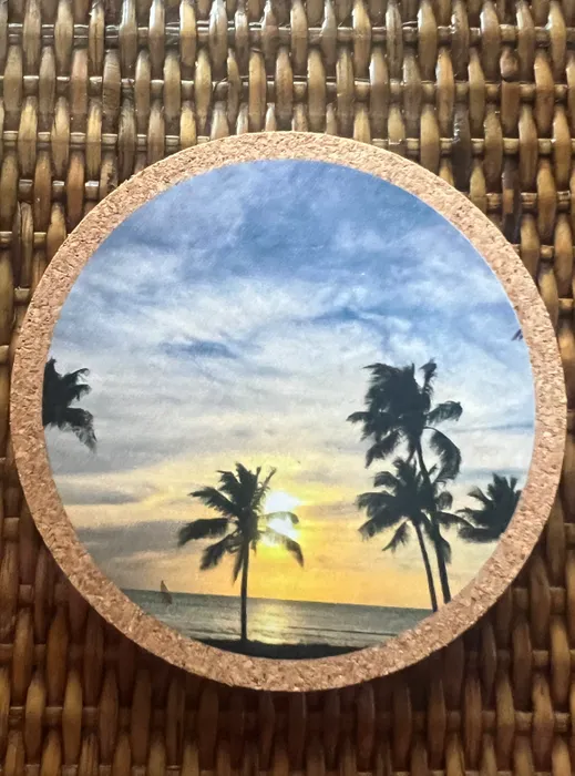 CustomHatsNow.Com - Cork Coasters