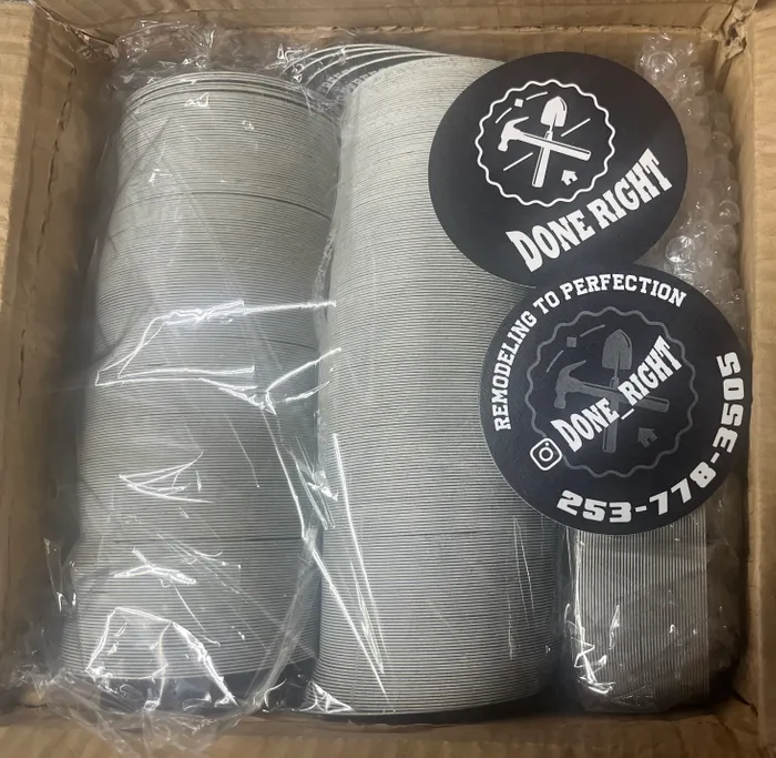 CustomHatsNow.Com - Pulpboard Coasters