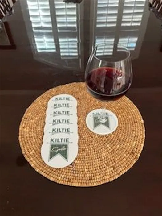 CustomHatsNow.Com - Pulpboard Coasters