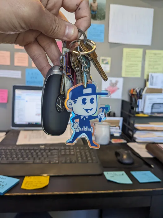 CustomHatsNow.Com - Acrylic Keychain