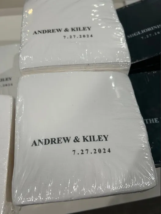 CustomHatsNow.Com - Custom Beverage Napkin