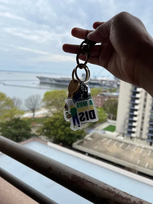 CustomHatsNow.Com - Acrylic Keychain