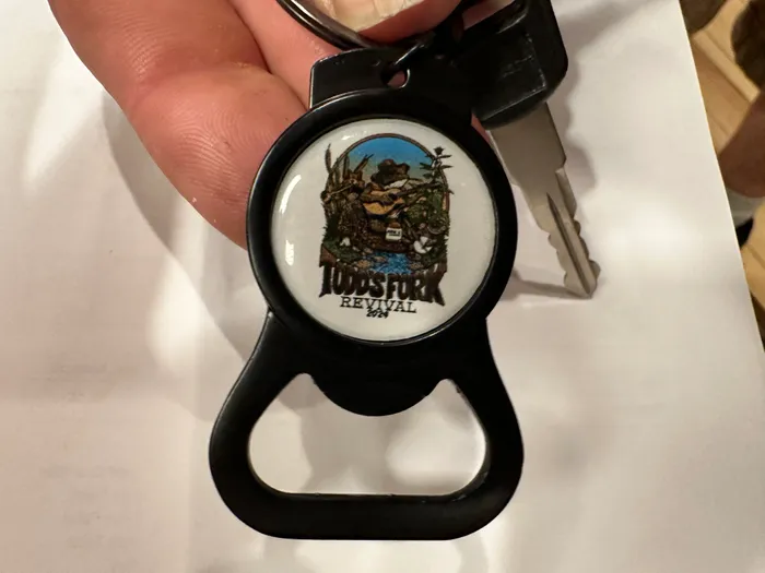 CustomHatsNow.Com - Bottle Opener Keychain