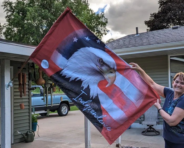 CustomHatsNow.Com - Rectangle Flag