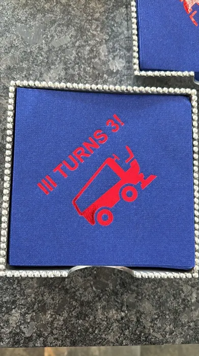 CustomHatsNow.Com - Custom Linen Luncheon Napkin