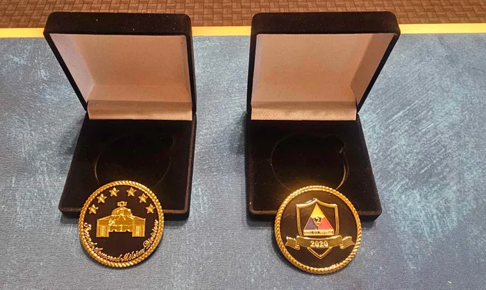 CustomHatsNow.Com - Soft Enamel Challenge Coin