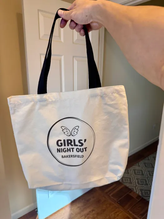 CustomHatsNow.Com - Custom Natural Cotton Tote Bag