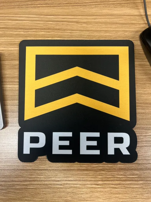 CustomHatsNow.Com - Custom Shape Die Cut Mouse Pad