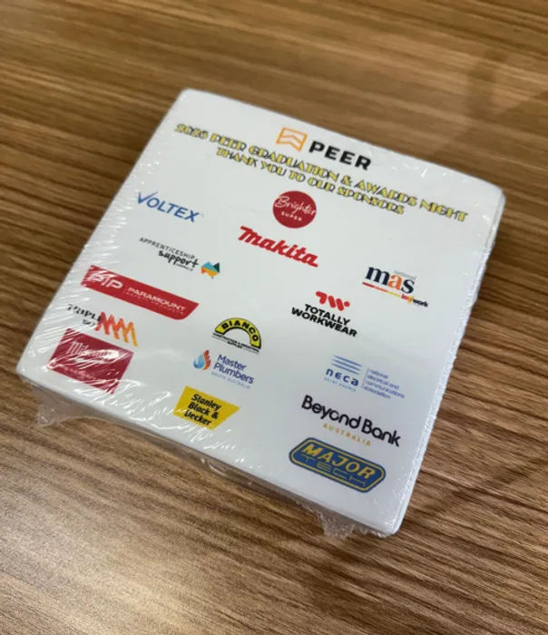 CustomHatsNow.Com - Custom Beverage Napkin