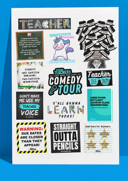 CustomHatsNow.Com - Stickers Sheets