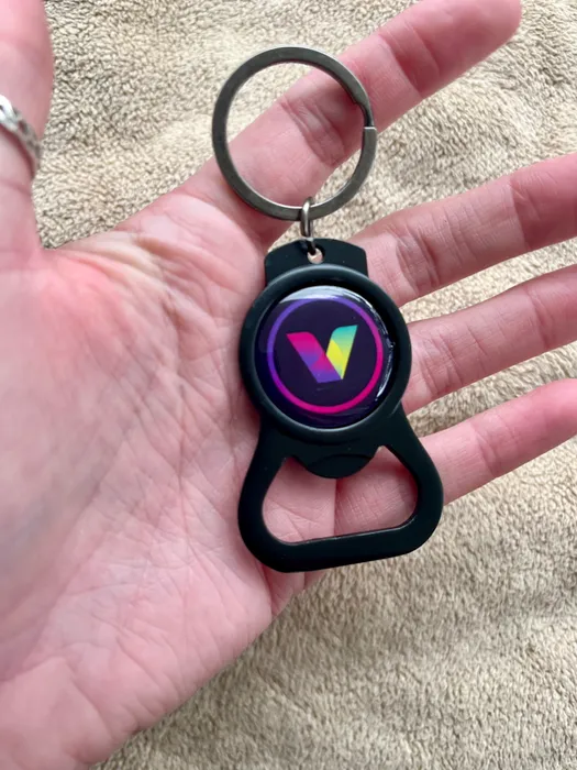 CustomHatsNow.Com - Black Alloy Bottle Opener