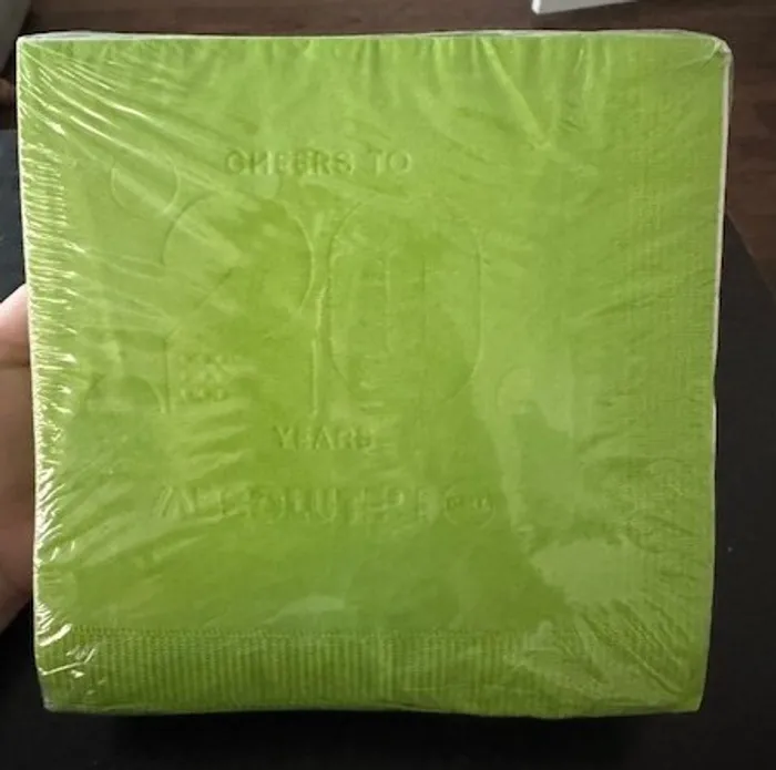 CustomHatsNow.Com - Custom Debossed Dinner Napkin