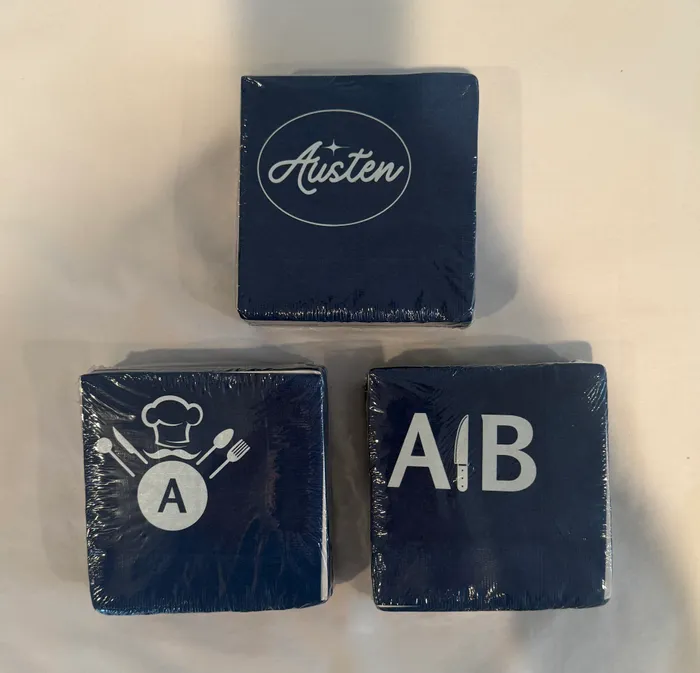 CustomHatsNow.Com - Custom Beverage Napkin