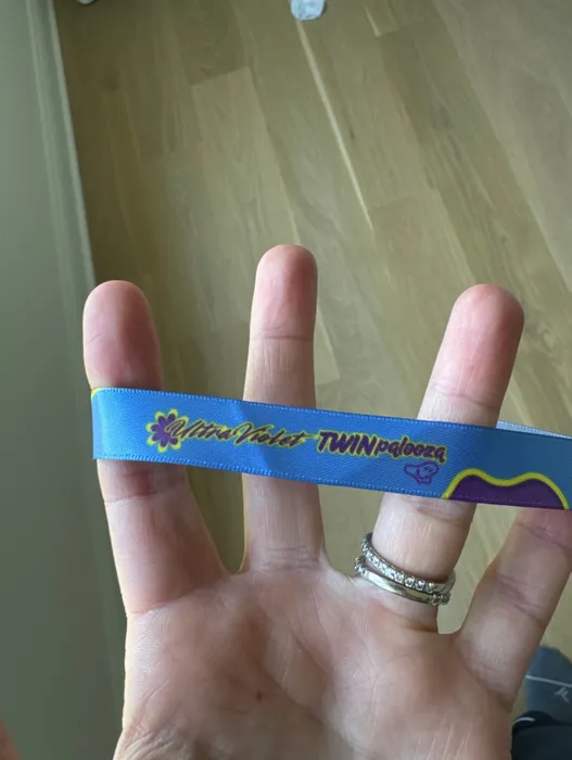 CustomHatsNow.Com - Full Color Satin Cloth Wristbands
