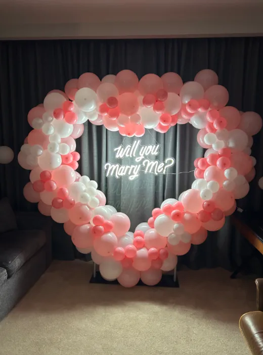CustomHatsNow.Com - Will You Marry Me LED Neon Sign